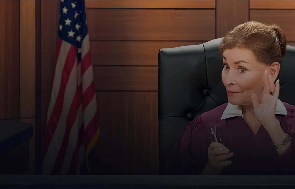 promotional image for the tv series Judy Justice available on Amazon Prime Video