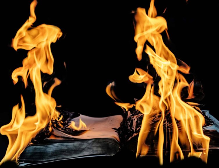 Burning Book, book ban, Florida book ban