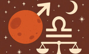 Image created to display the Mars in Libra transit