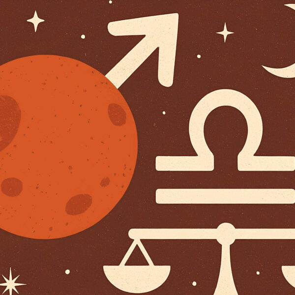 Image created to display the Mars in Libra transit