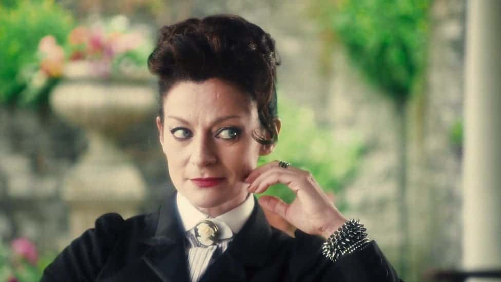 Michelle Gomez as Missy/The Master in Doctor Who / Harry Potter