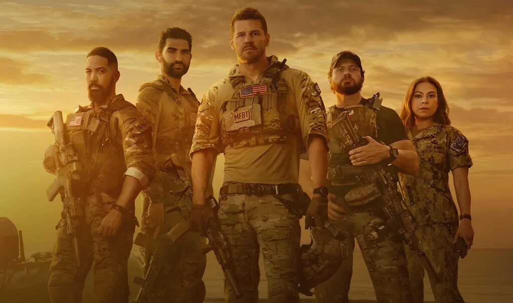 promotional image for tv series Seal Team available on Paramount+