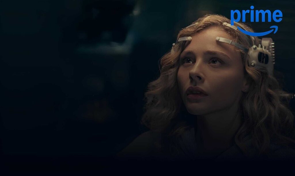 promotional image for the amazon prime video tv series The Peripheral 