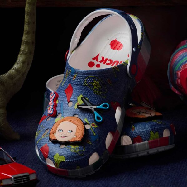 crocs halloween selection chucky twisted drink