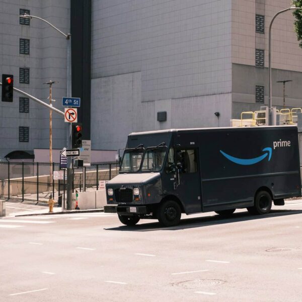 recall, Amazon product recalls, blue and white van parked near white building during daytime