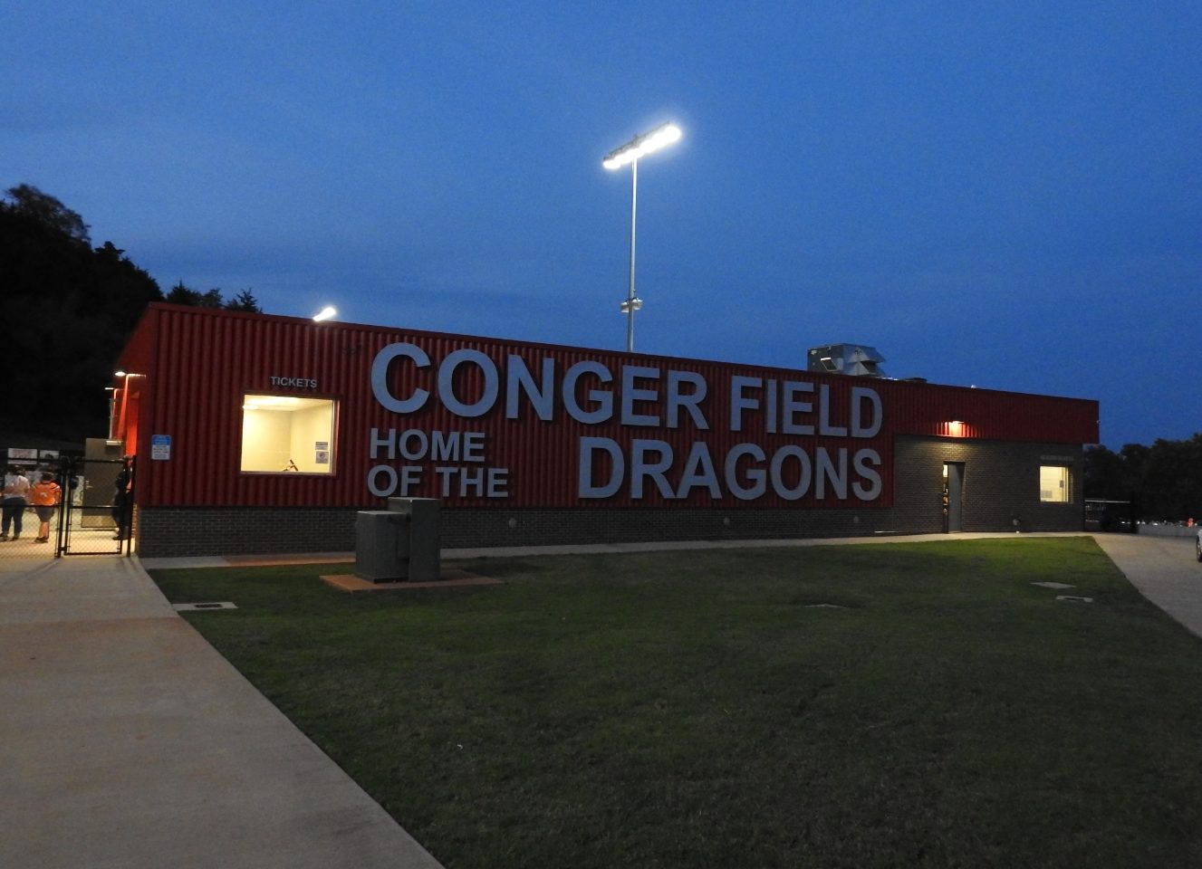 Conger Field, Purcell, Oklahoma. Homecoming 2025.