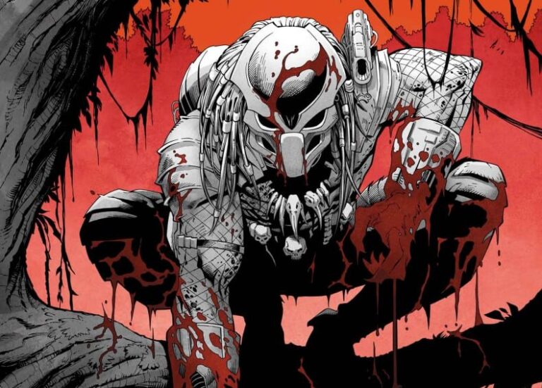 Predator Black White & Blood