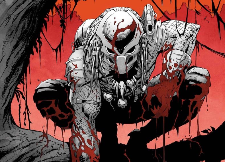 Predator Black White & Blood