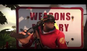 screenshot image of Team Fortress 2 taken by Desmond Harris.