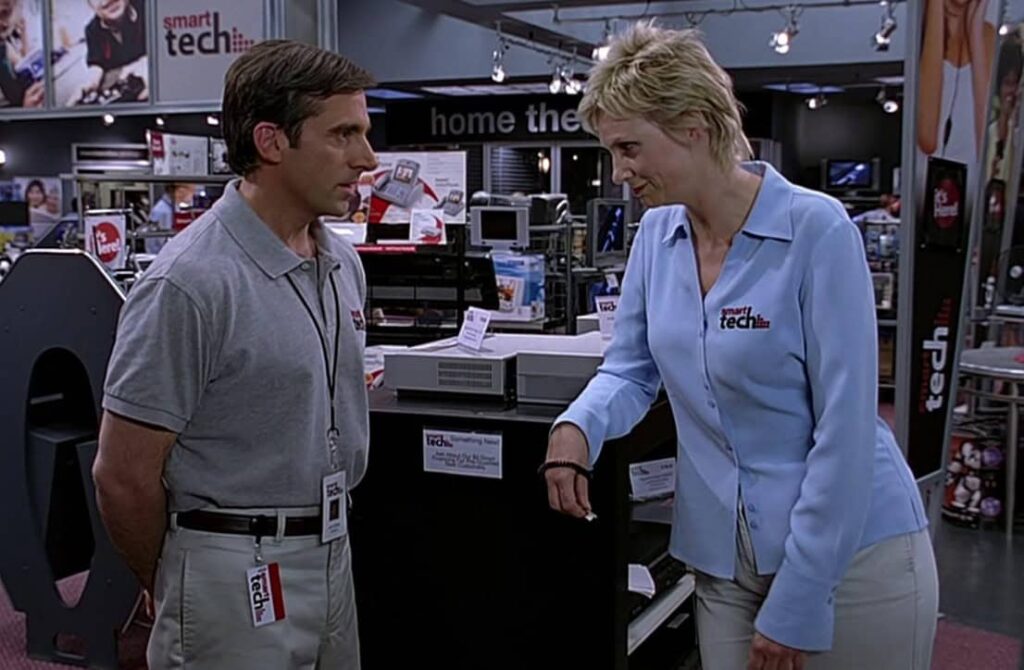 Top 10 Movies: The 40-Year-Old Virgin | Courtesy of Hulu 