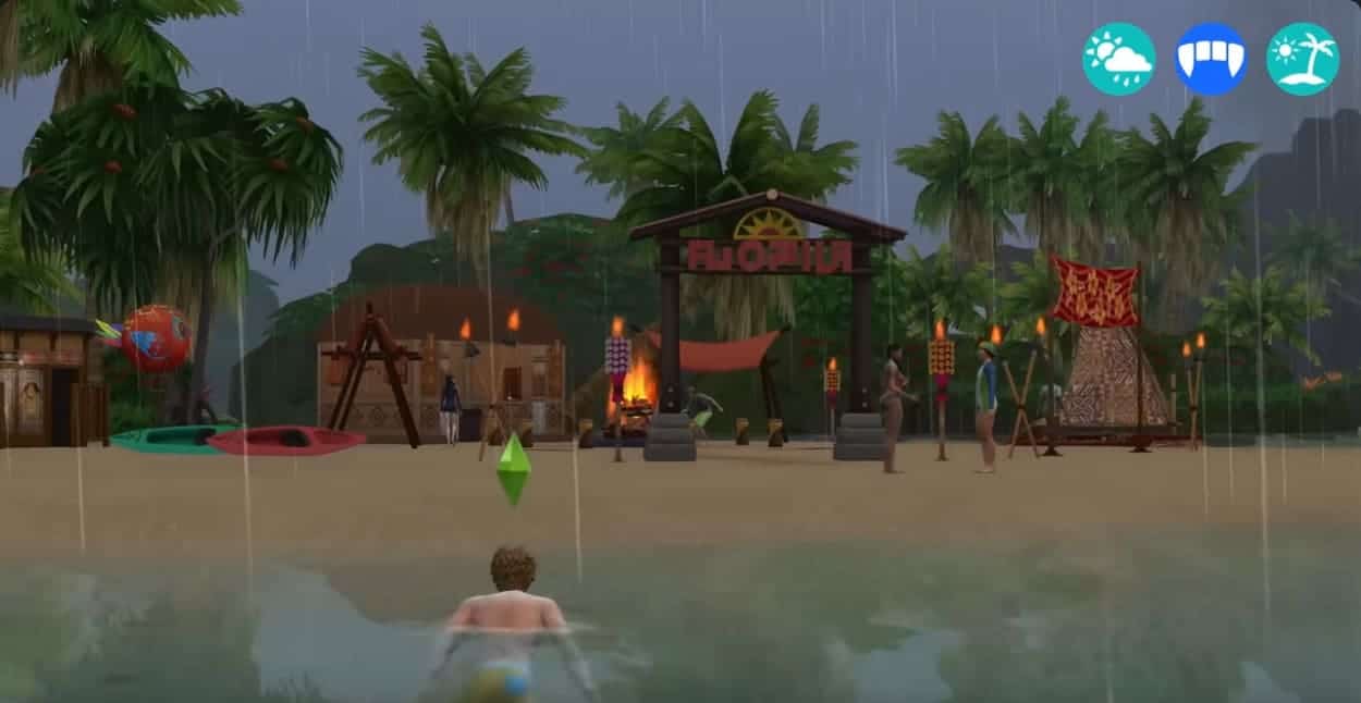 Screenshot from The Sims 4 Adventure Awaits gameplay trailer courtesy of EA Games