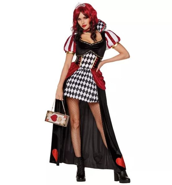 Adult Twisted Queen of Hearts Costume 