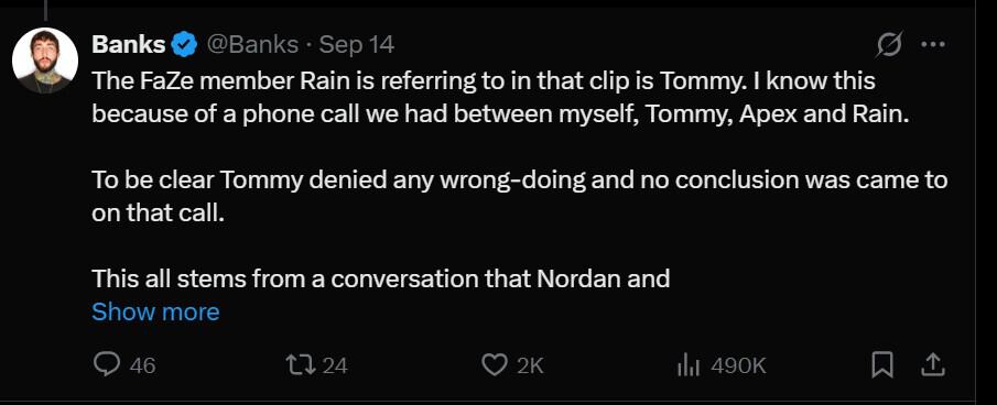 Faze Banks Faze Temperrr