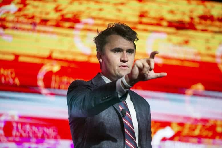 Charlie Kirk, conservative activist who was shot at Utah event