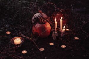 pumpkins and candles / Mabon, Autumn Equinox