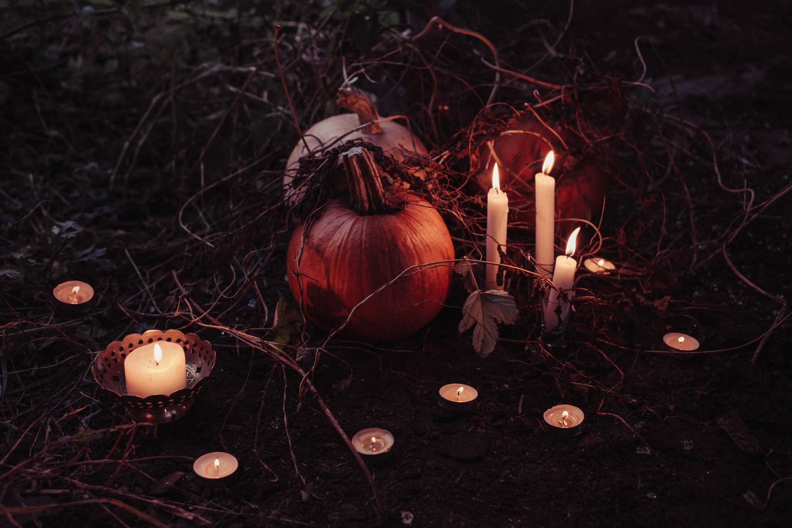 pumpkins and candles / Mabon, Autumn Equinox
