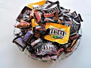 chocolates, nuts, sweet, small size, halloween candy, candy prices