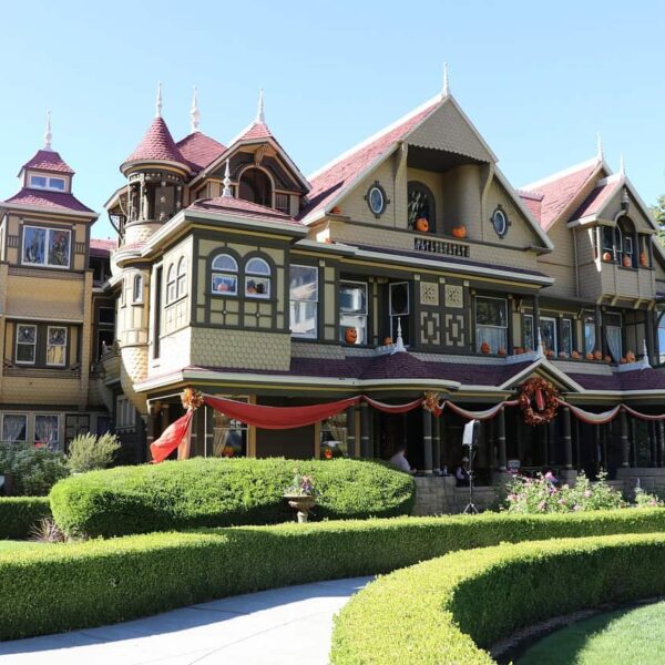 winchester mystery house, san jose, greens, bushes, sky, halloween, garden, pumpkin, autumn, sunny, fall, san jose, san jose, san jose, san jose, san jose