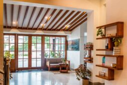 A modern interior showcasing wooden elements, natural light, and minimalistic decor. Fall favorites