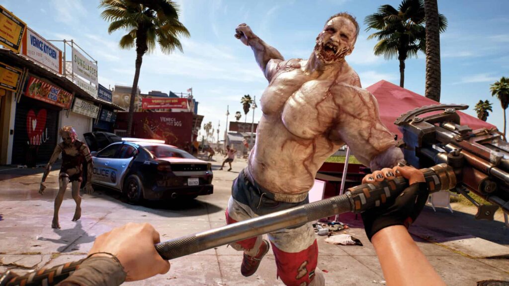 Dead Island 2 zombie attacks.