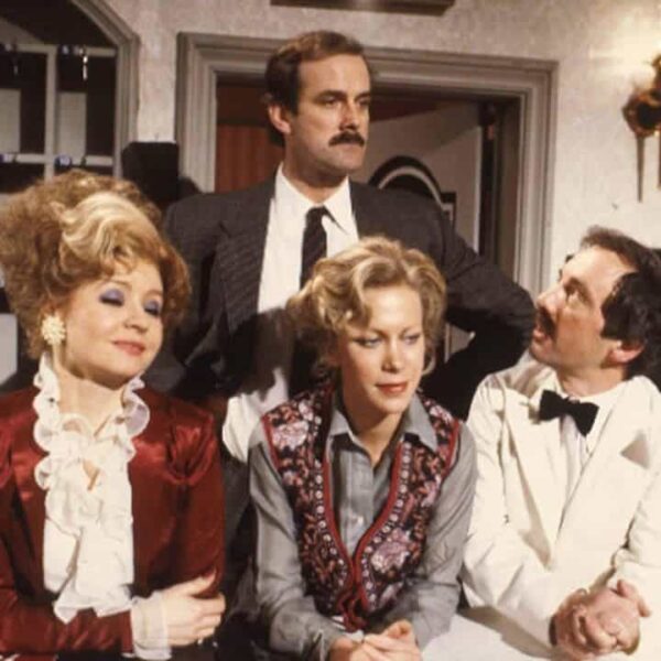 Prunella Scales, John Cleese, Connie Booth, Andrew Sachs, Fawlty Towers
