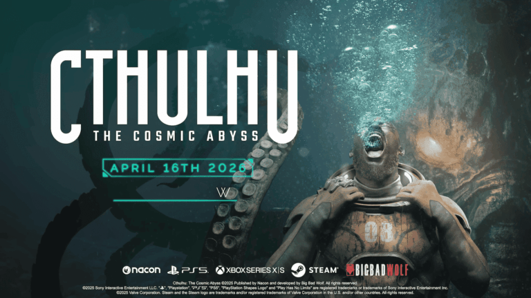 Cthulhu The Cosmic Abyss, survival, horror, underwater, title