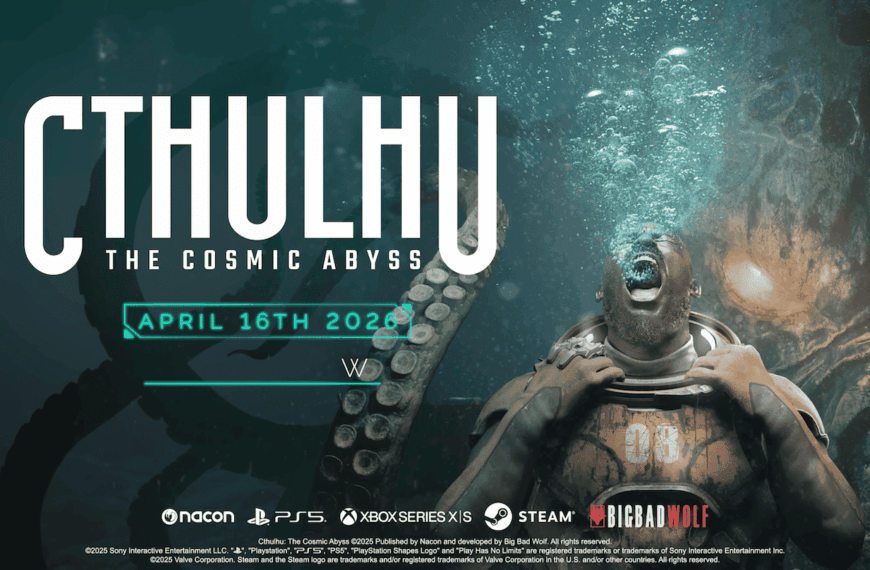 Cthulhu The Cosmic Abyss, survival, horror, underwater, title