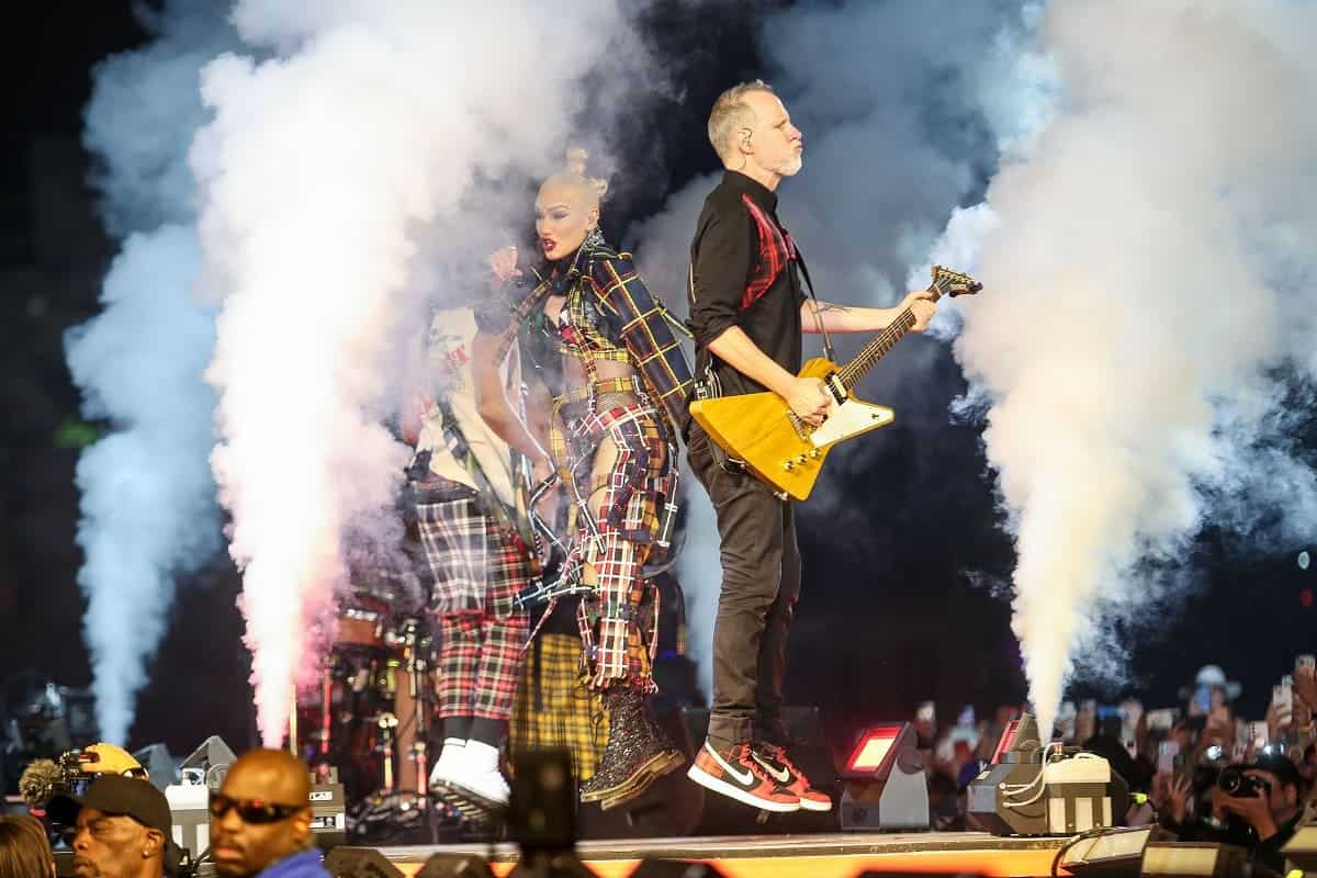 No Doubt, led by Gwen Stefani, perform at Coachella.