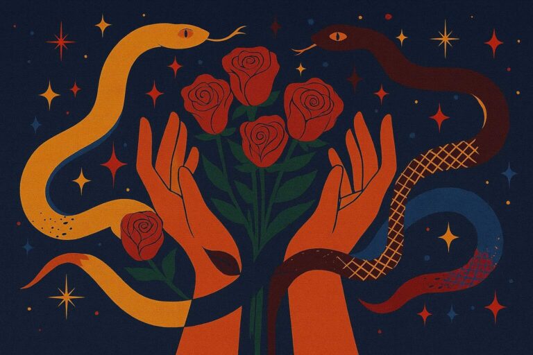 Mercury and Mars meet in Scorpio, sharpening Ophiuchus’ insight and instincts. Today favors quiet honesty and strategic recalibration.