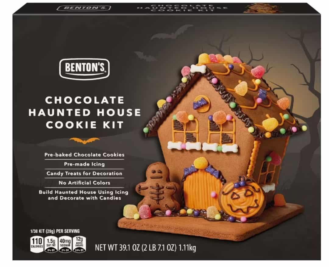 Chocolate Haunted House Cookie Kit from ALDI