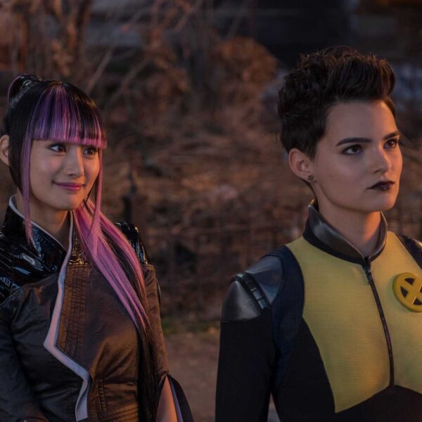 Shioli Kutsuna and Brianna Hildebrand in Deadpool 2 (2018)