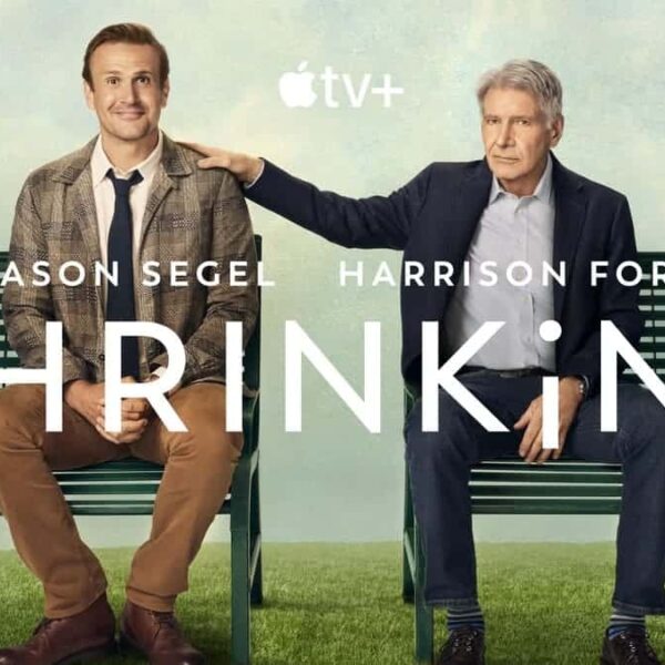 Harrison Ford and Jason Segel in "Shrinking" (2023)