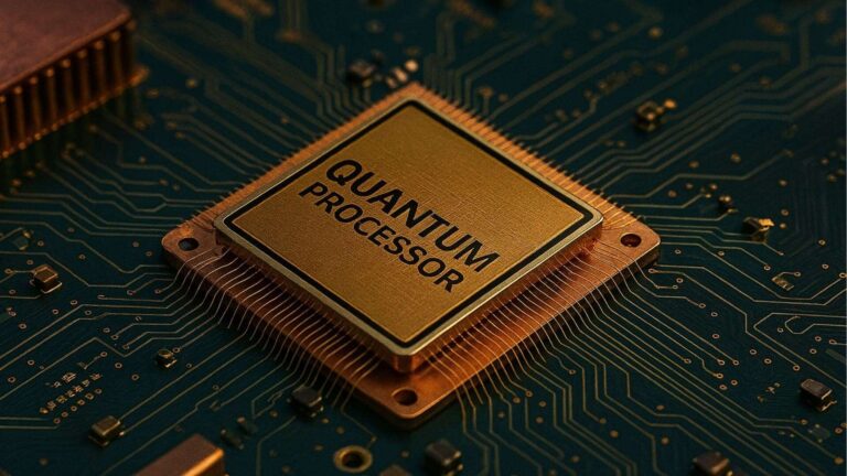 quantum processor chip/quantum computing