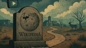 Wikipedia is killed by the video star