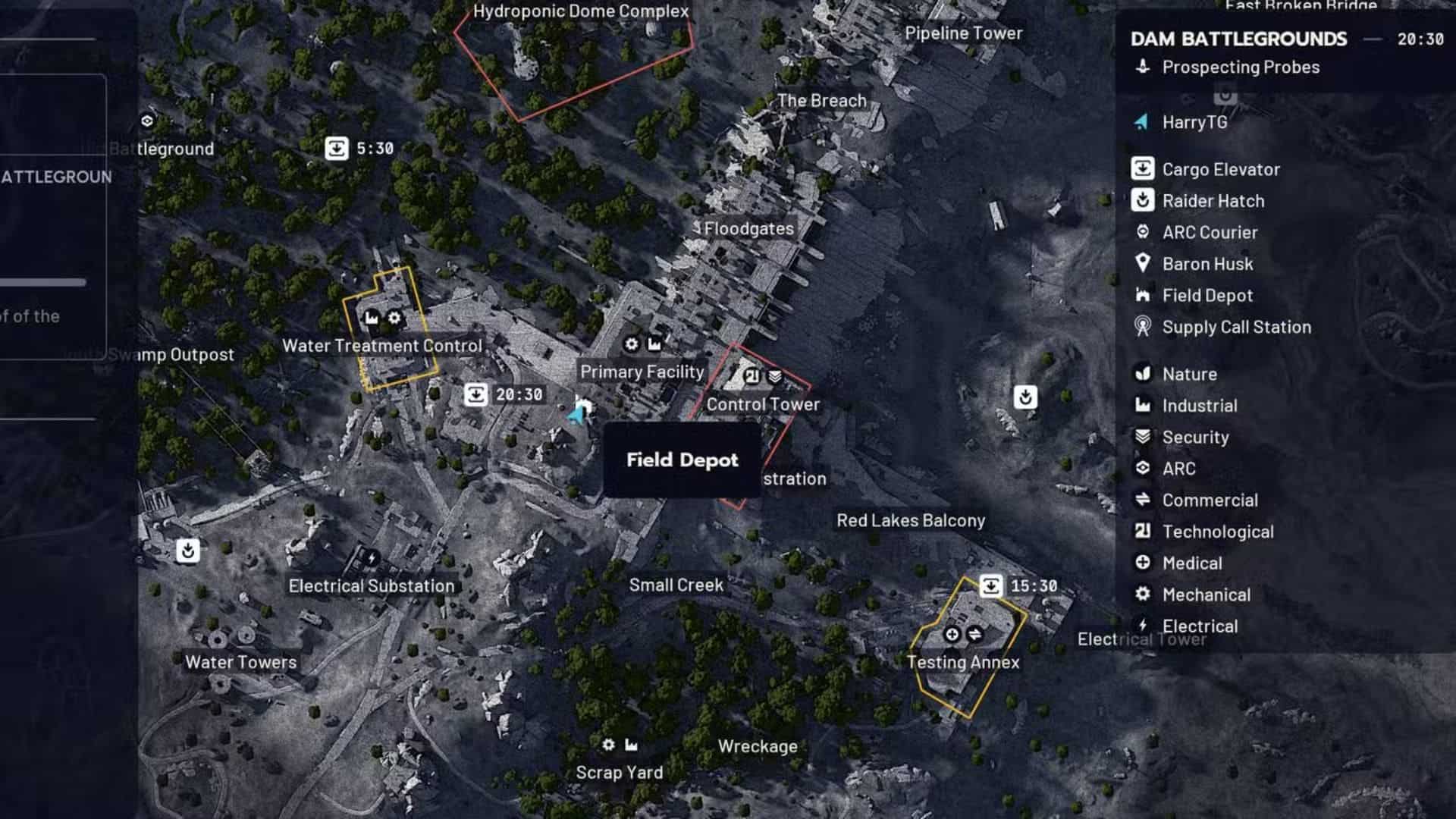 Arc Raiders Field Depots