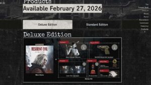 Resident Evil Requiem Deluxe Edition Lady Dimitrescu costume