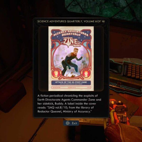 The Outer Worlds 2 Science Adventure Magazine