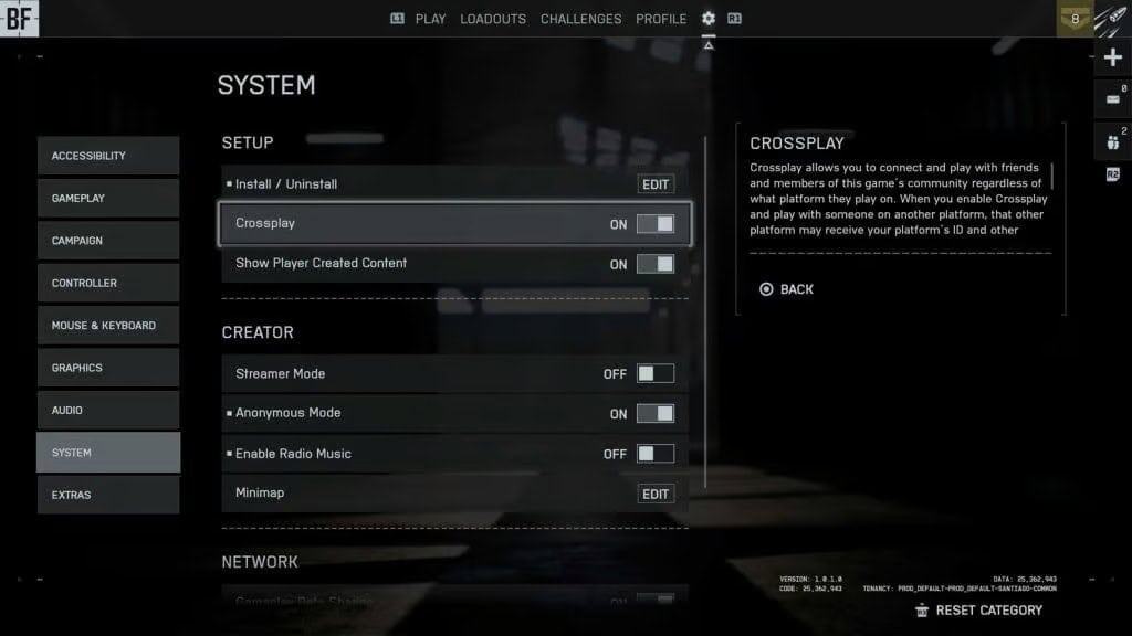 Battlefield 6 crossplay function