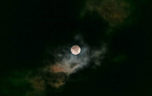 photo of full moon, Samhain