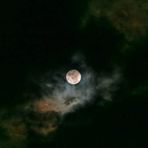 photo of full moon, Samhain