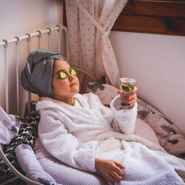 at-home spa day
