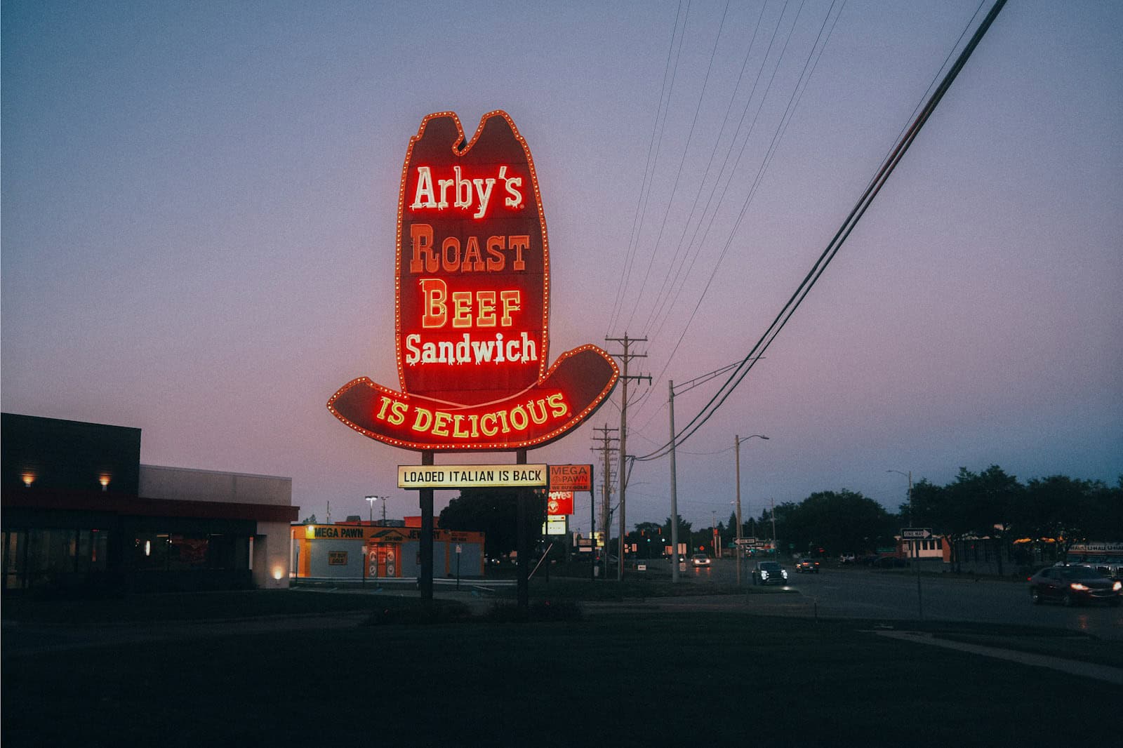 Arby's, deep fried turkey