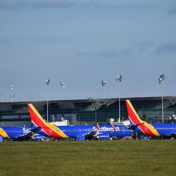 This is a photograph of Southwest Airlines planes. Southwest offers new travel possibilities for summer 2026.