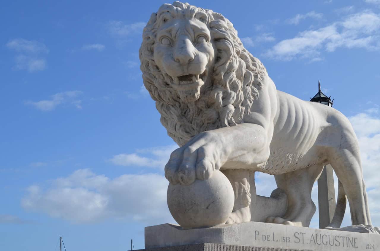 bridge of lions, st augustine, statue, architecture, landmark, historic, historical, florida, st augustine, st augustine, st augustine, st augustine, st augustine, fall adventues