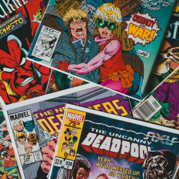 Pile of comic books, comics, Marvel Knights Punisher