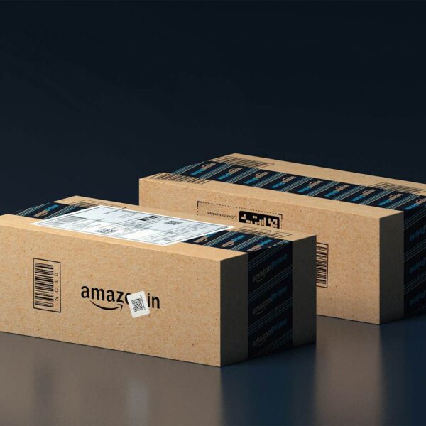 two boxes of amazon are stacked on top of each other. Amazon Big Deal Days pro organizers, organizers, organizing,