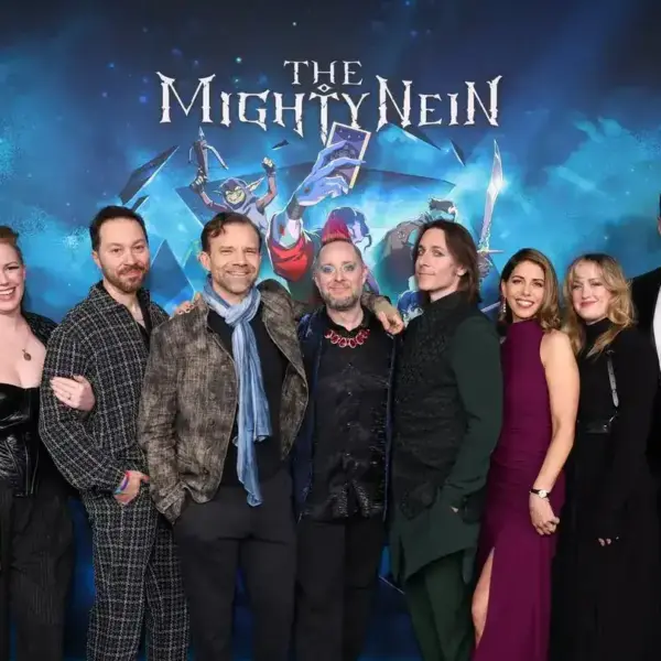 Mighty Nein Cast photo from the premiere