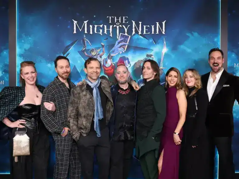 Mighty Nein Cast photo from the premiere