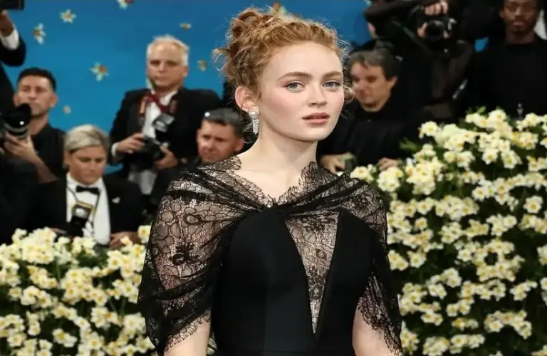 Sadie Sink at the at the Met Gala