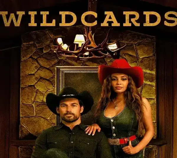 Screenshot of a promotional image for the CW TV Series Wild Cards